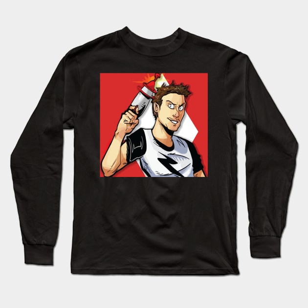 lazarbeam Long Sleeve T-Shirt by guyo ther